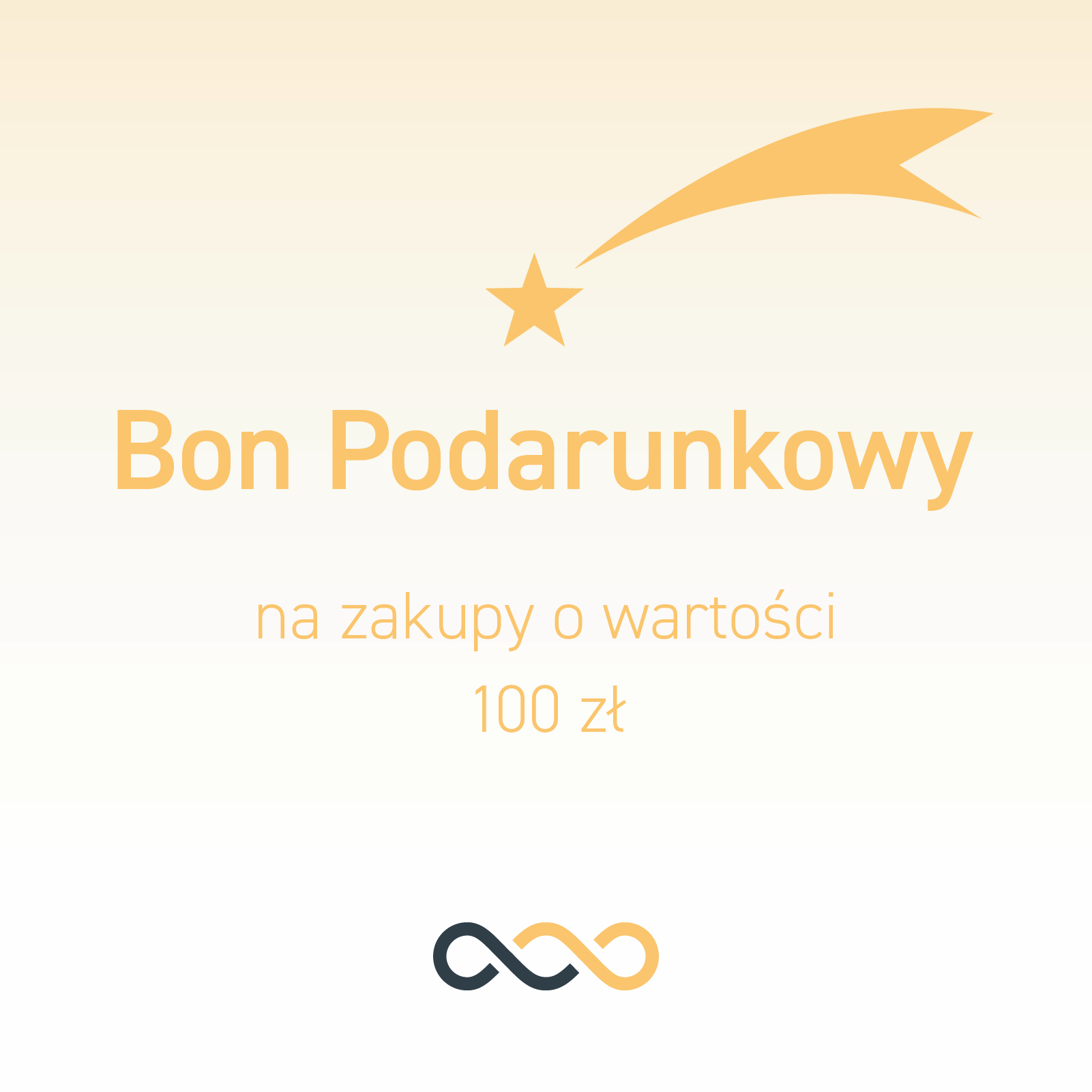 Bon podarunkowy 100 zł Bon podarunkowy na zakupy o wartości 100 zł Aleksandra Suska