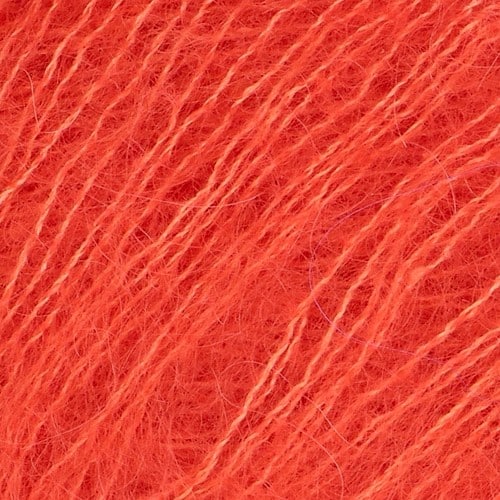 moher czerwony Czerwony moher w zbliżeniu