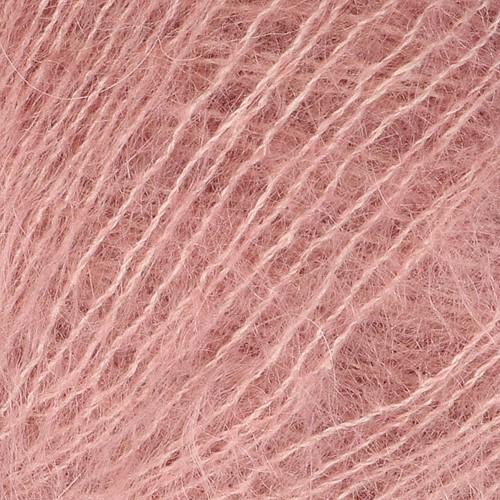 moher brudny róż Brudnoróżowy moher w zbliżeniu